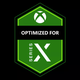 Este es el logo que llevarán los juegos optimizados para Xbox Series X.